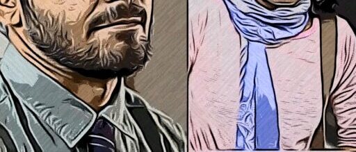 silent comedy about two people stuck in a lift or an elevator. short film