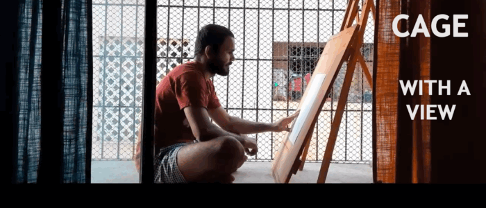 A very borin window. Visual poetry. Peggy Lee. Luis Armstrong. Lockdown film